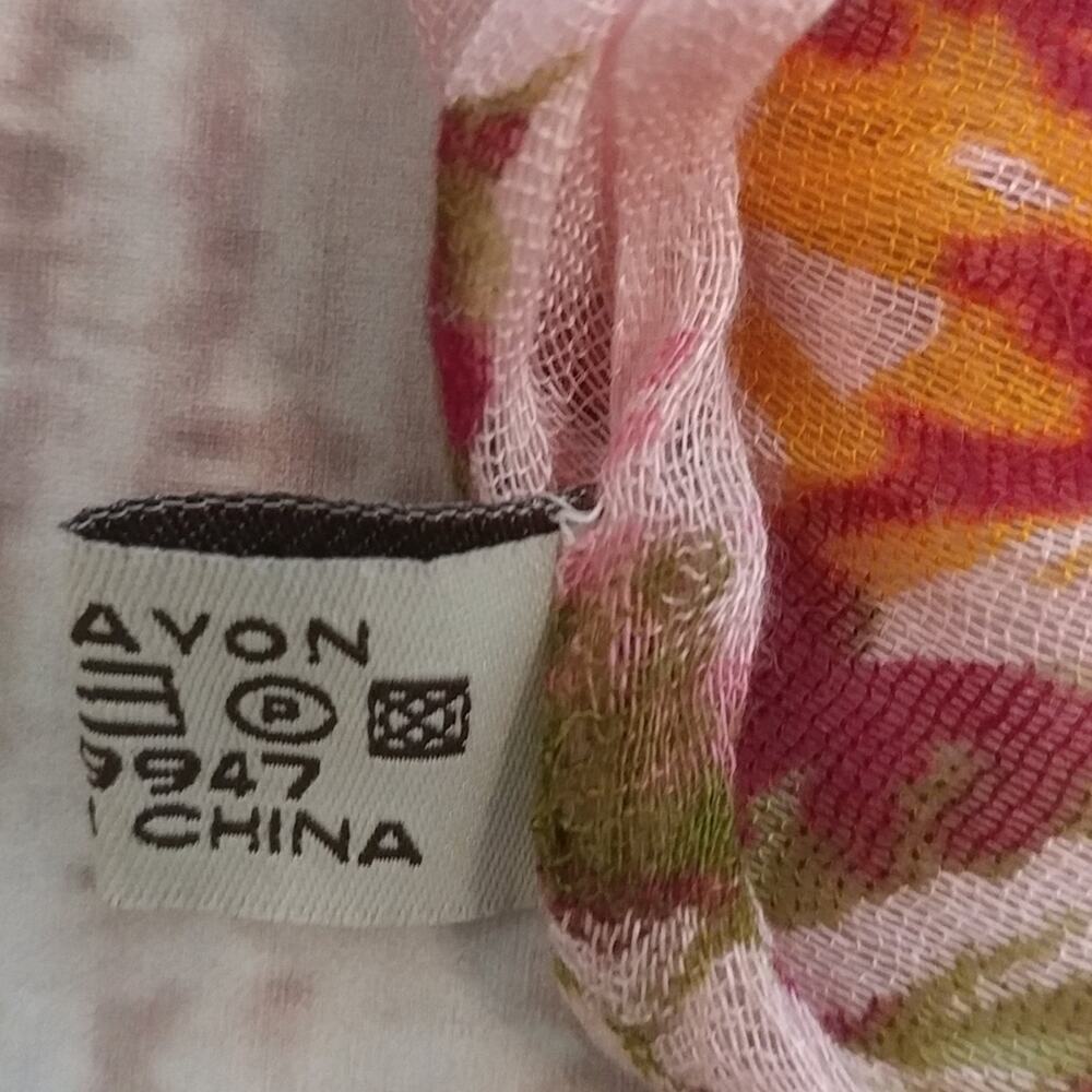 Multicolored Floral Scarf - Picture 5 of 5